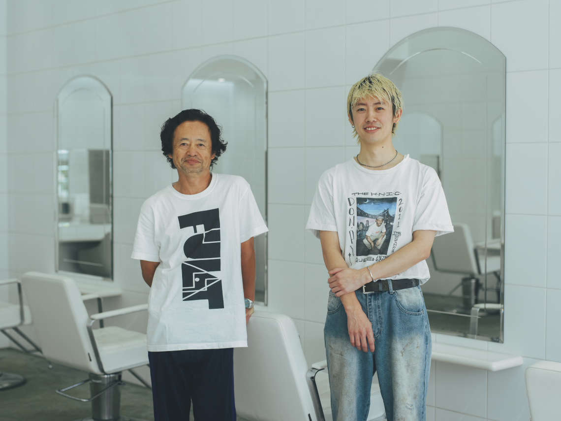 ◎愛用者のリアルボイス①_石川充宏・斗光目留［SNOB］<br />
「美容師自身が使い心地に感動これこそが提案の原動力」