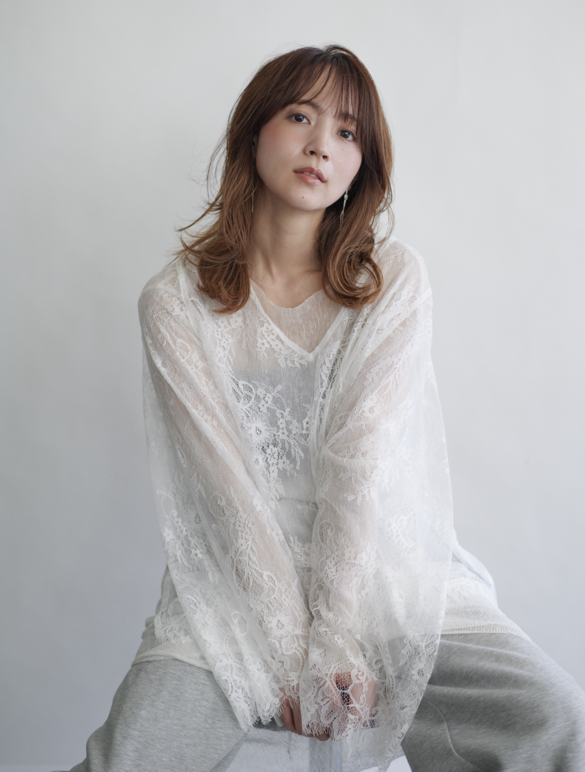 ◎『ルーモス ダイヤ ヘアカラー』でつくるシンプル＆繊細バレイヤージュ
